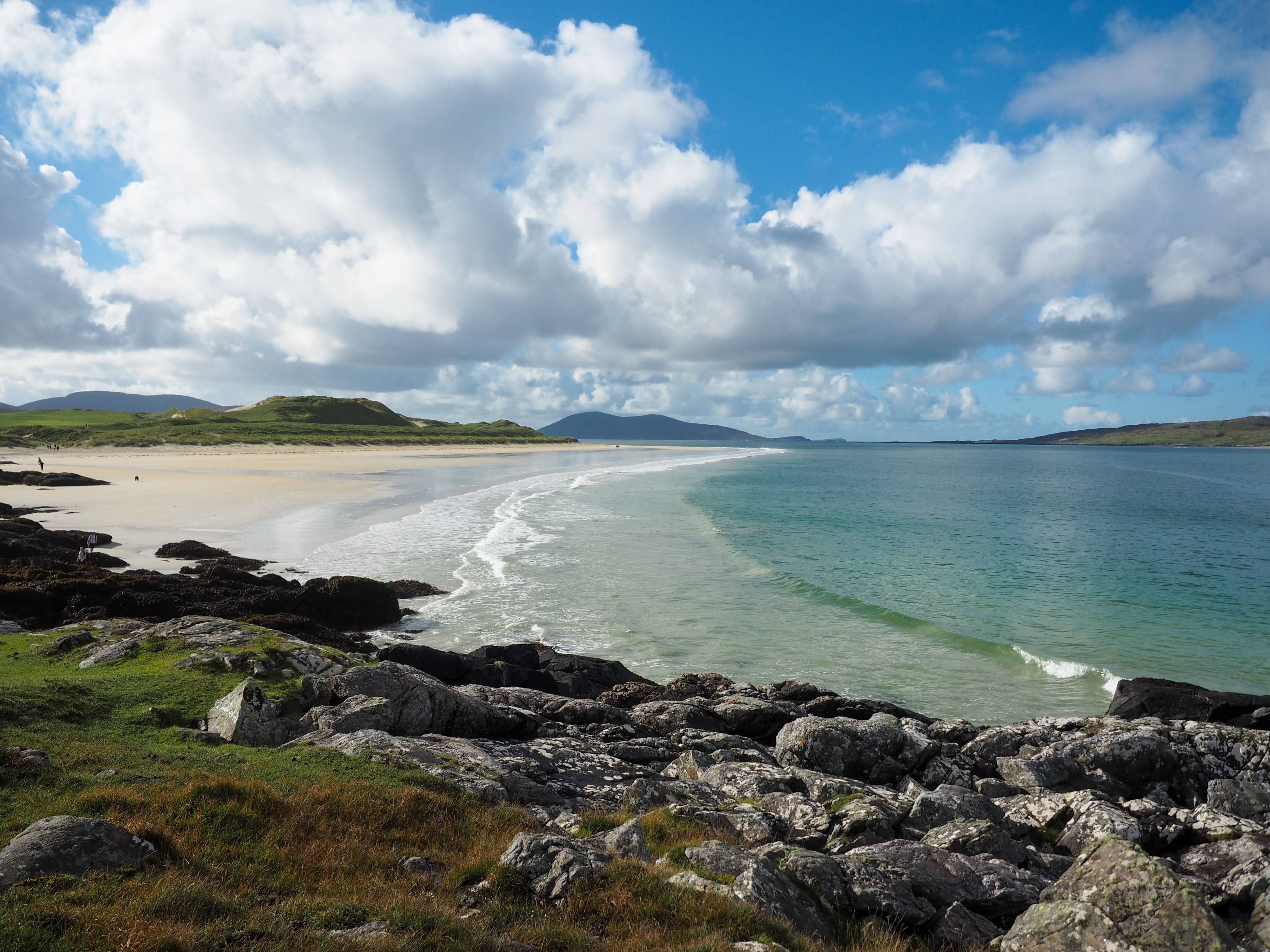 Feature image Luskentyre Beach on the Isle of Harris