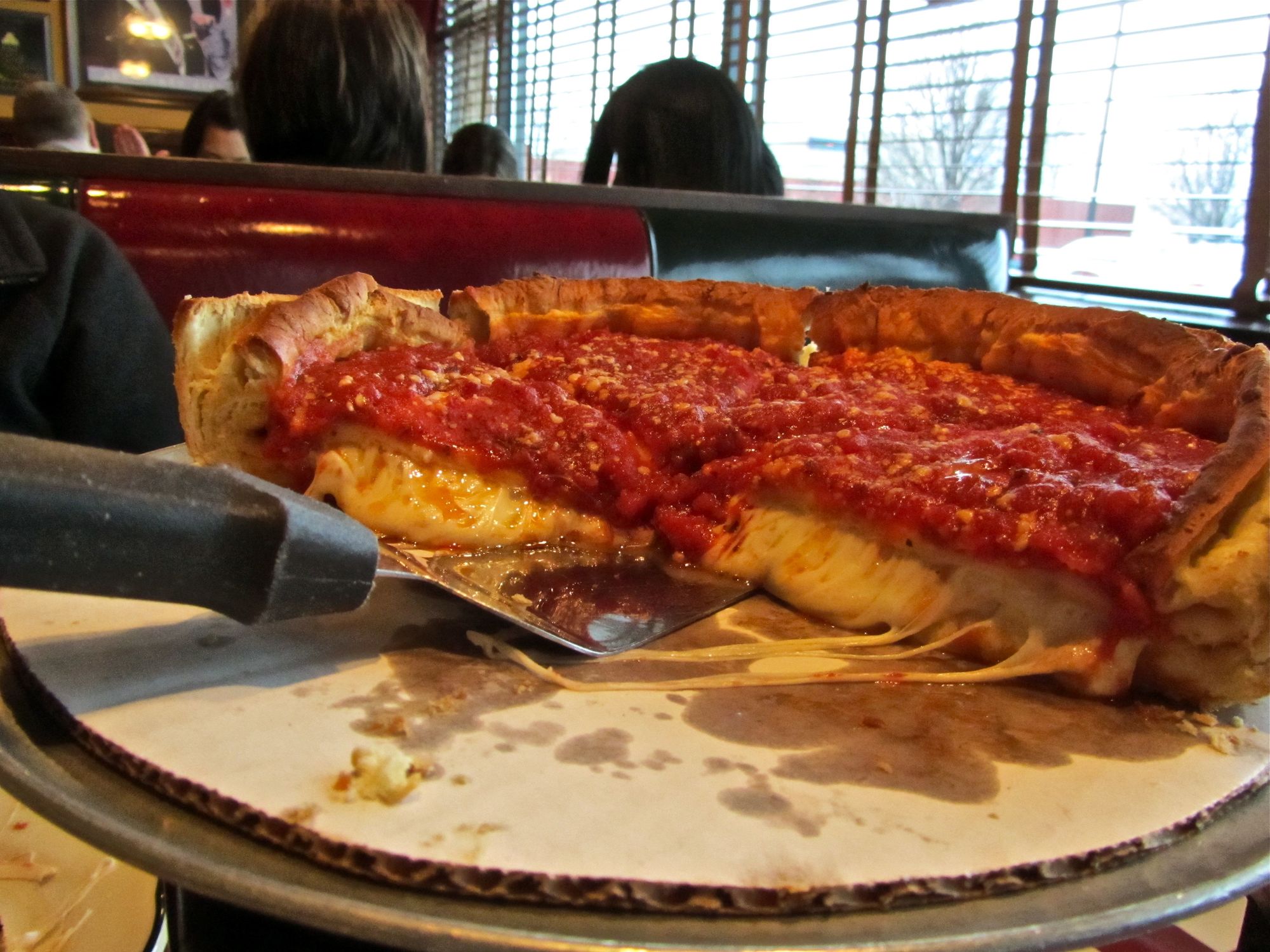 Feature image Deep dish pizza in Chicago