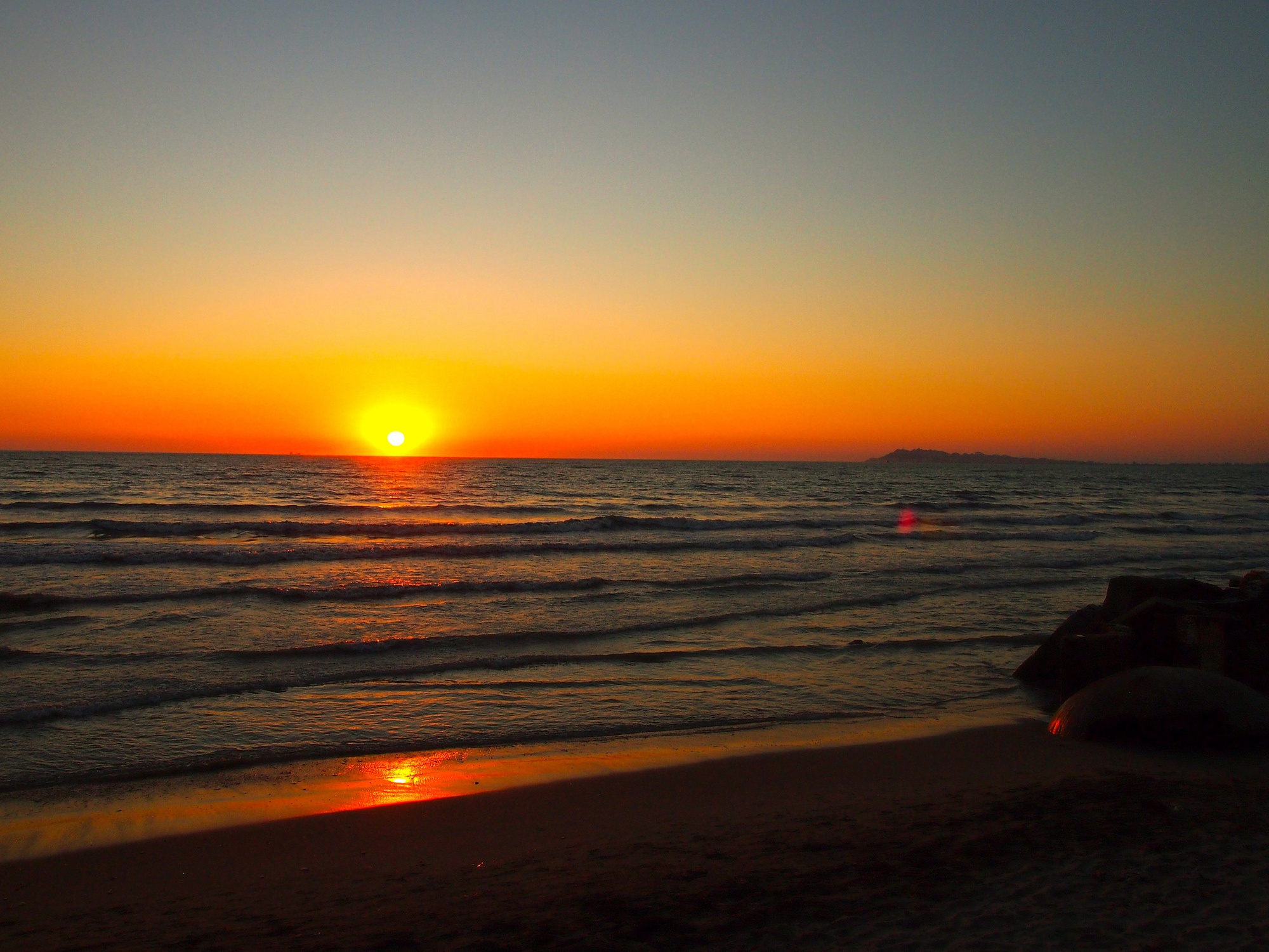 Feature image Albania sunset