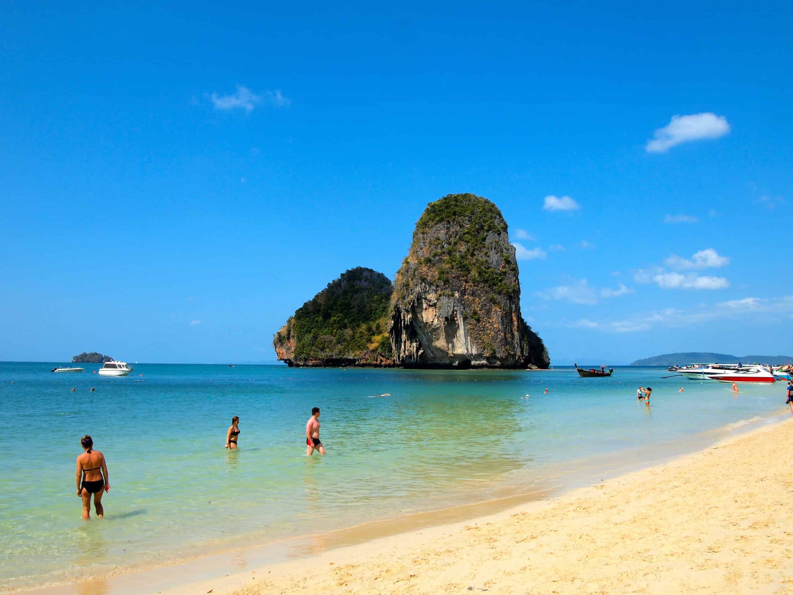 Railay beaches in Thailand