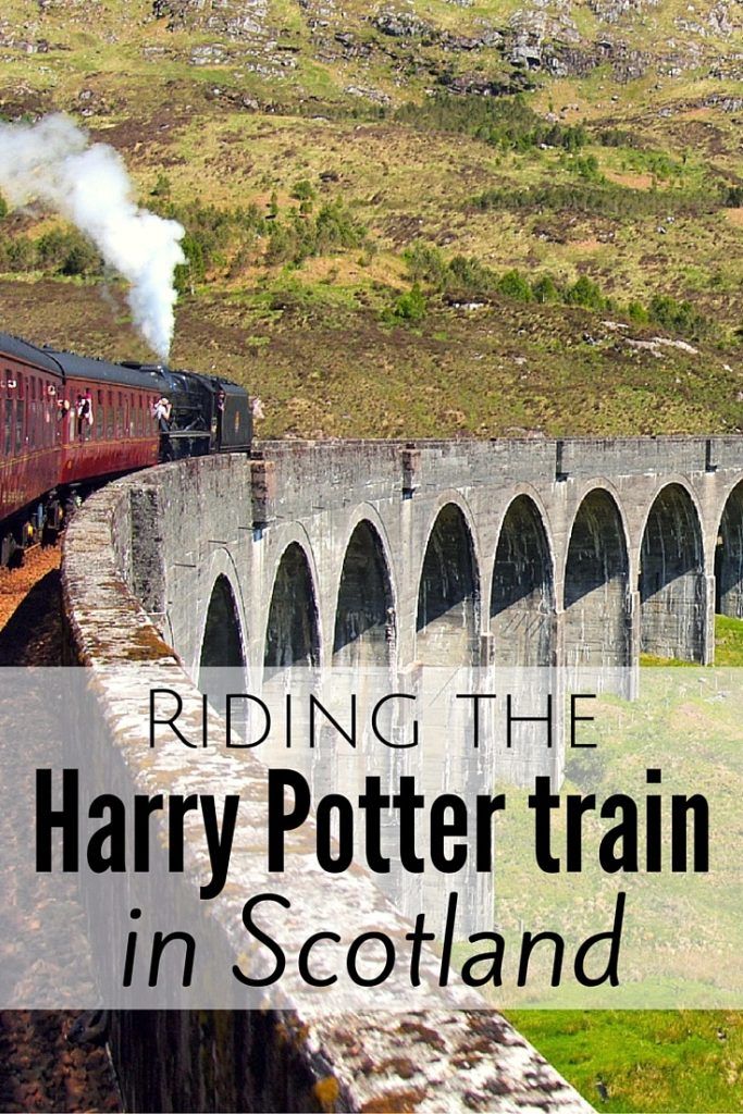 Riding the Harry Potter train in Scotland