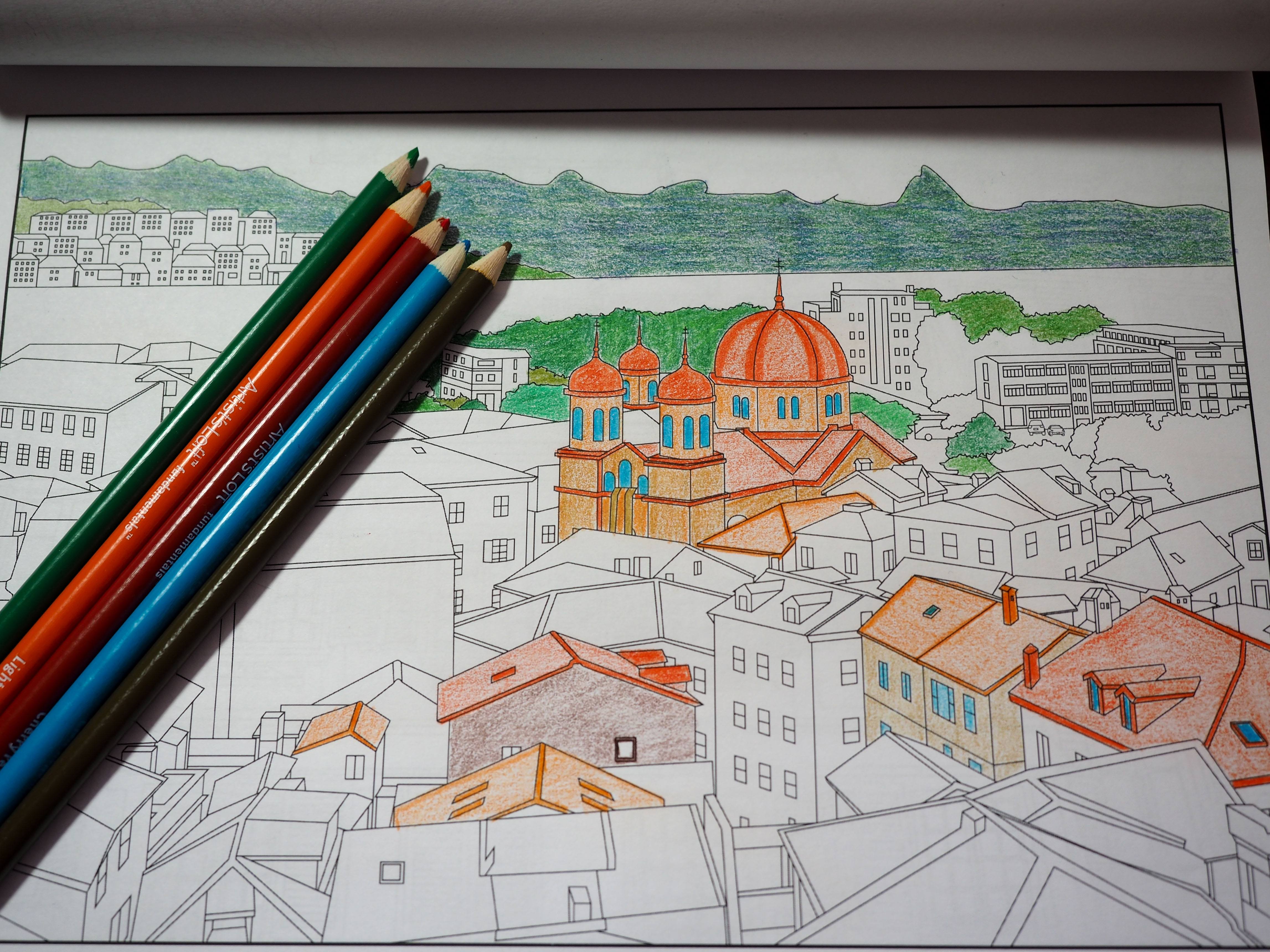 Feature image Travel coloring book