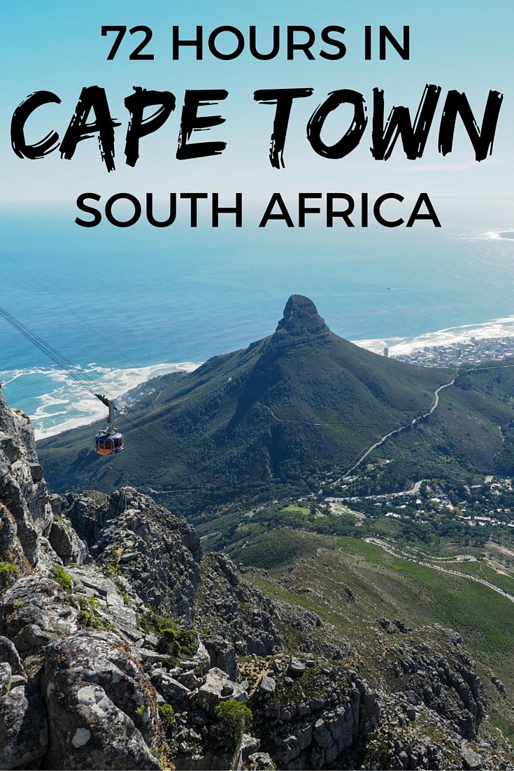 72 hours in Cape Town, South Africa
