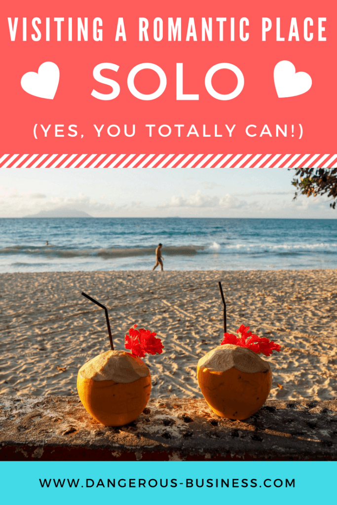 How to enjoy traveling solo to romantic places