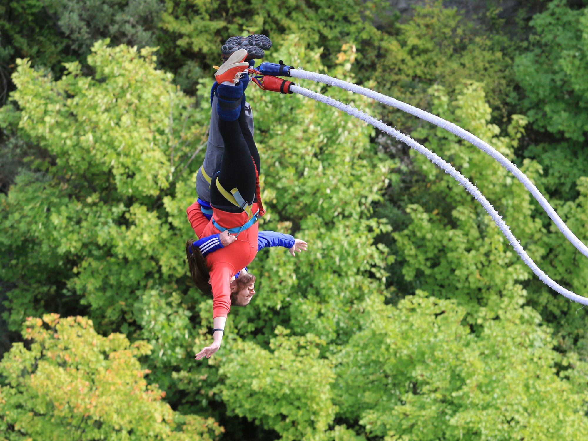 Feature image Tandem bungee jumping in New Zealand