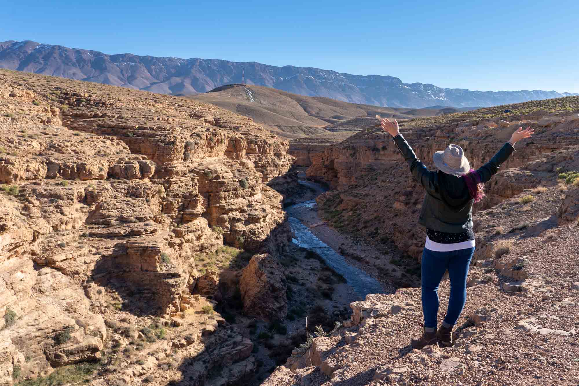 Feature image Canyon near Midelt, Morocco
