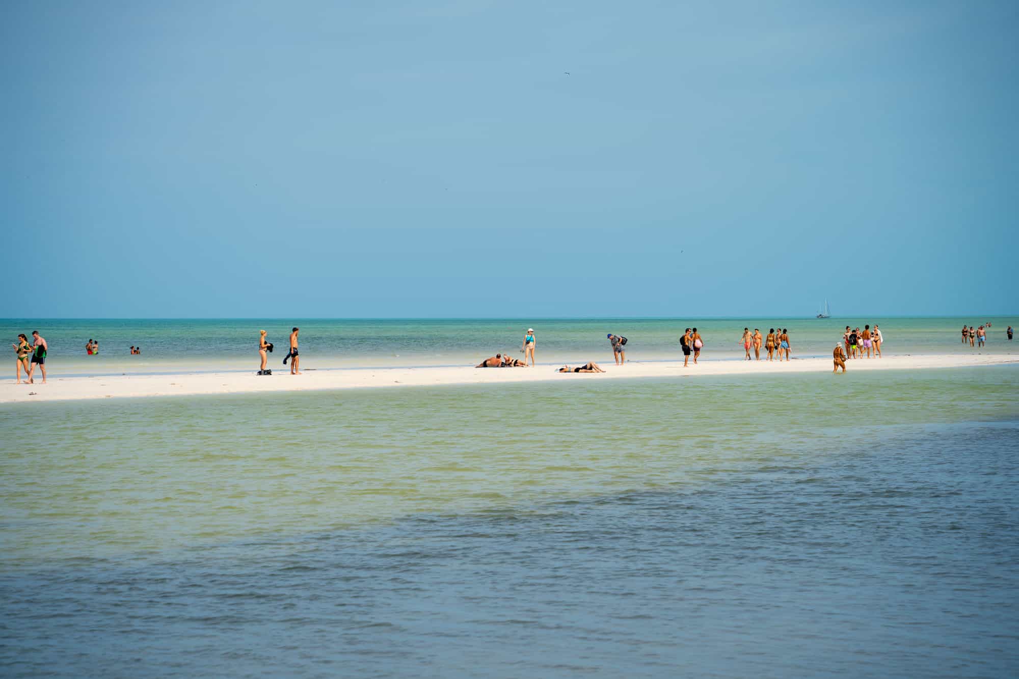 Feature image Isla Holbox sandbar | Isla Holbox tips to know